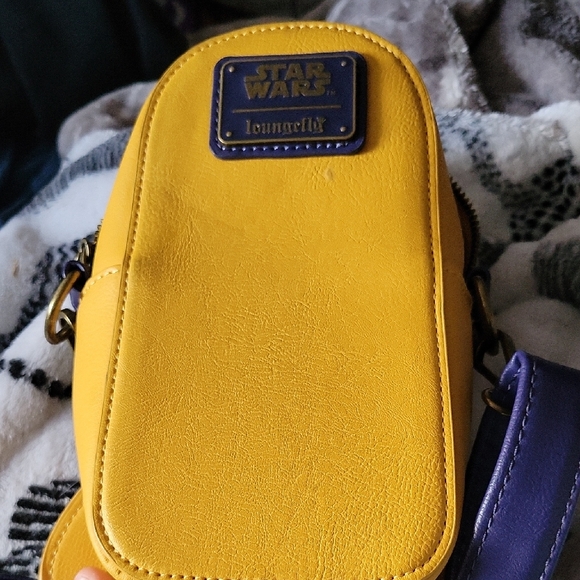 Star Wars Yellow and Purple Crossbody Bag - Picture 2 of 2